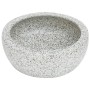 Round gray ceramic countertop washbasin Φ41x14 cm by , Sinks - Ref: Foro24-155064, Price: 97,79 €, Discount: %