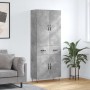 Hoher Schrank aus grauem Beton-Sperrholz 69,5x34x180 cm. von , Sideboards - Ref: Foro24-3198181, Preis: 168,21 €, Rabatt: %