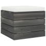 Garten-Palettenhocker, 2 Stück Kissen aus massivem Kiefernholz von vidaXL, Modulare Sofas für den Außenbereich - Ref: Foro24-...