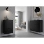 FMD Kommode mit Schublade und Türen schwarz 49,7x31,7x81,3 cm von , Schubladen - Ref: Foro24-447418, Preis: 155,98 €, Rabatt: %