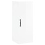 Aparador alto madera contrachapada blanco brillo 34,5x34x180 cm de , Aparadores - Ref: Foro24-3198819, Precio: 115,72 €, Desc...