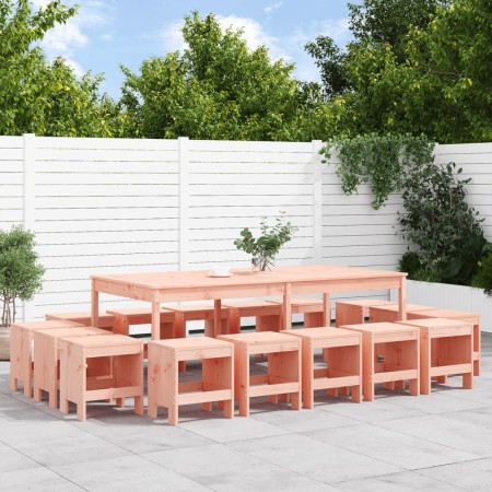 Gartenspeiseset 17-teilig Massivholz Douglasie-Kiefer von , Gartensets - Ref: Foro24-3157732, Preis: 758,91 €, Rabatt: %
