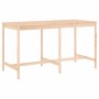Garden set with table and high stools, 9 pieces, solid pine wood. by , Garden sets - Ref: Foro24-3157787, Price: 679,27 €, Di...