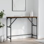 Konsole aus geräucherter Eichen-Ingenieurholz 100x32x75 cm. von , Seitentische - Ref: Foro24-834057, Preis: 42,24 €, Rabatt: %