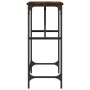 Konsole aus geräucherter Eichen-Ingenieurholz 100x32x75 cm. von , Seitentische - Ref: Foro24-834057, Preis: 42,24 €, Rabatt: %