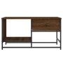 Mitteltisch aus braunem Eichenfurnierholz 85,5x51x45 cm von , Couchtisch - Ref: Foro24-835343, Preis: 39,64 €, Rabatt: %