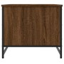 Engineered wood brown oak coffee table 85.5x51x45 cm by , Coffee table - Ref: Foro24-835343, Price: 39,64 €, Discount: %