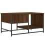 Mitteltisch aus braunem Eichenfurnierholz 85,5x51x45 cm von , Couchtisch - Ref: Foro24-835343, Preis: 39,64 €, Rabatt: %