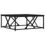Mesa de centro madera contrachapada negro 70x70x30 cm de , Mesas de centro - Ref: Foro24-835369, Precio: 57,87 €, Descuento: %