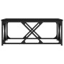 Mesa de centro madera contrachapada negro 70x70x30 cm de , Mesas de centro - Ref: Foro24-835369, Precio: 57,87 €, Descuento: %