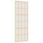 Schiebetür aus goldfarbenem ESG-Milchglas und Aluminium 76x205cm. von , Türen für zu Hause - Ref: Foro24-155175, Preis: 176,6...