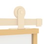 Schiebetür aus goldfarbenem ESG-Milchglas und Aluminium 90x205cm. von , Türen für zu Hause - Ref: Foro24-155182, Preis: 216,0...