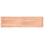 Eichenholz-Tischplatte, hellbraun behandelt, 200x50x(2-4) cm. von , Tischplatten - Ref: Foro24-3156397, Preis: 133,06 €, Raba...