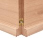 Eichenholz-Tischplatte, hellbraun behandelt, 200x50x(2-4) cm. von , Tischplatten - Ref: Foro24-3156397, Preis: 133,06 €, Raba...