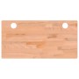 Massives Buchenholz-Schreibtischbrett 80x40x4 cm von , Schreibtischzubehör und Produkte - Ref: Foro24-356088, Preis: 39,64 €,...
