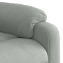 Leicht grauer Samt-Massage-Fernsehsessel von , Sessel - Ref: Foro24-373511, Preis: 255,27 €, Rabatt: %