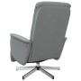Massage-Fernsehsessel mit Fußstütze, hellgrauem Stoff. von , Sessel - Ref: Foro24-356573, Preis: 230,95 €, Rabatt: %