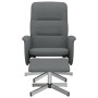 Dark gray fabric reclining armchair with footrest. by , Armchairs - Ref: Foro24-356571, Price: 163,23 €, Discount: %