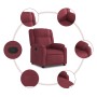 Roter Stoff-Liegesessel von , Sessel - Ref: Foro24-373539, Preis: 233,52 €, Rabatt: %
