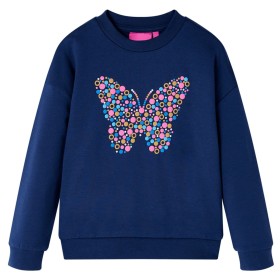 Kinderhoodie in Marineblau, Größe 140 von , Kinder-T-Shirts - Ref: Foro24-14063, Preis: 14,54 €, Rabatt: %