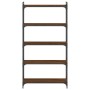 Bücherregal 5 Regale aus Eichenholz 80x30x154 cm von , Bücherregale und Regale - Ref: Foro24-837681, Preis: 49,21 €, Rabatt: %