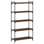 Bücherregal 5 Regale aus Eichenholz 80x30x154 cm von , Bücherregale und Regale - Ref: Foro24-837681, Preis: 49,21 €, Rabatt: %