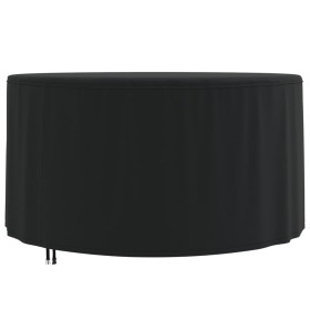 Gartenmöbelabdeckung rund Oxford 420D schwarz Ø 157x71 cm von , Abdeckungen für Gartenmöbel - Ref: Foro24-359648, Preis: 28,0...