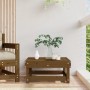 Massiver Gartenhocker aus honigbraunem Kiefernholz von , Modulare Sofas für den Außenbereich - Ref: Foro24-825383, Preis: 65,...