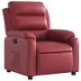 Electric reclining armchair in synthetic red wine leather by , Armchairs - Ref: Foro24-3205032, Price: 267,33 €, Discount: %