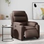 Sillón reclinable eléctrico de cuero sintético marrón de , Sillones - Ref: Foro24-3205030, Precio: 265,12 €, Descuento: %