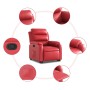 Verstellbarer Aufsteh-Ledersessel in Rot von , Sessel - Ref: Foro24-3205047, Preis: 253,59 €, Rabatt: %