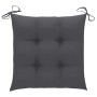4 pcs folding garden chairs and solid acacia wood cushions by vidaXL, Garden chairs - Ref: Foro24-3064686, Price: 213,40 €, D...