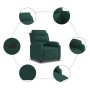 Elektrischer dunkelgrüner Samt-Fernsehsessel von , Sessel - Ref: Foro24-3205072, Preis: 261,69 €, Rabatt: %