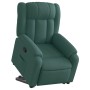Verstellbarer Aufstehsessel aus dunkelgrünem Stoff von , Sessel - Ref: Foro24-3205322, Preis: 319,40 €, Rabatt: %