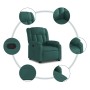 Verstellbarer Aufstehsessel aus dunkelgrünem Stoff von , Sessel - Ref: Foro24-3205322, Preis: 319,40 €, Rabatt: %