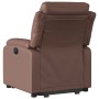 Brown synthetic leather electric reclining and lift chair by , Armchairs - Ref: Foro24-3205058, Price: 328,22 €, Discount: %