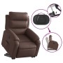 Brown synthetic leather electric reclining and lift chair by , Armchairs - Ref: Foro24-3205058, Price: 328,22 €, Discount: %