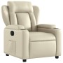 Elektrischer Relaxsessel aus cremefarbenem Kunstleder. von , Sessel - Ref: Foro24-3204531, Preis: 253,79 €, Rabatt: %