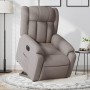 Sillón eléctrico reclinable elevable de tela gris taupe de , Sillones - Ref: Foro24-3205348, Precio: 339,24 €