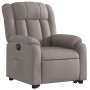 Electric reclining and lifting armchair in taupe gray fabric by , Armchairs - Ref: Foro24-3205348, Price: 339,37 €, Discount: %