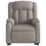 Electric reclining and lifting armchair in taupe gray fabric by , Armchairs - Ref: Foro24-3205348, Price: 339,37 €, Discount: %