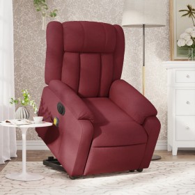 Elektrischer Aufsteh-Massagesessel aus rotem Stoff von , Sessel - Ref: Foro24-3205355, Preis: 342,65 €, Rabatt: %
