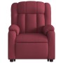 Sillón de masaje elevable eléctrico tela rojo tinto de , Sillones - Ref: Foro24-3205355, Precio: 340,52 €, Descuento: %