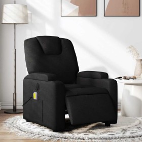 Elektrischer Massage-Fernsehsessel aus schwarzem Stoff von , Sessel - Ref: Foro24-3204358, Preis: 296,91 €, Rabatt: %