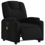 Black electric massage recliner chair by , Armchairs - Ref: Foro24-3204358, Price: 296,91 €, Discount: %