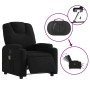 Black electric massage recliner chair by , Armchairs - Ref: Foro24-3204358, Price: 296,91 €, Discount: %