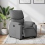 Sillón reclinable eléctrico de tela gris oscuro de , Sillones - Ref: Foro24-3204801, Precio: 291,09 €, Descuento: %
