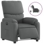 Sillón reclinable eléctrico de tela gris oscuro de , Sillones - Ref: Foro24-3204801, Precio: 291,09 €, Descuento: %