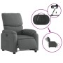 Sillón reclinable eléctrico de tela gris oscuro de , Sillones - Ref: Foro24-3204801, Precio: 291,09 €, Descuento: %
