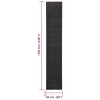 Natürlicher schwarzer Sisalteppich 66x350 cm von , Teppiche - Ref: Foro24-136321, Preis: 120,47 €, Rabatt: %